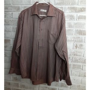 Lancetti Milano Italy sz XL Button Up Classic Versatile